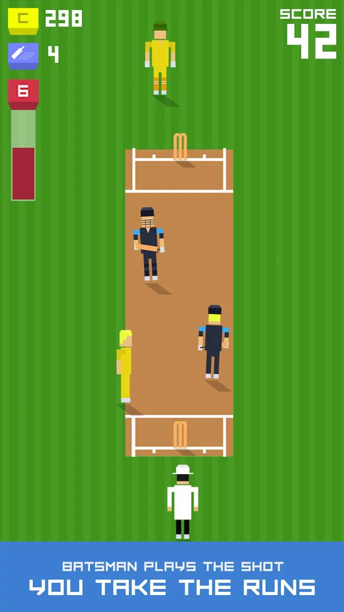 Изображение игры: One More Run: Cricket Fever