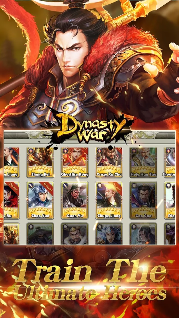 Изображение игры: Dynasty War - Kingdoms Clash
