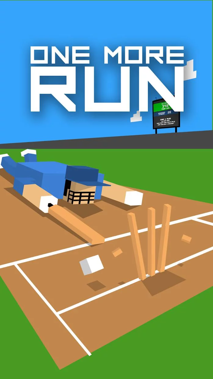 Изображение игры: One More Run: Cricket Fever