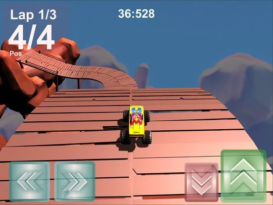 Изображение игры: Monster Truck Hill Dash Race