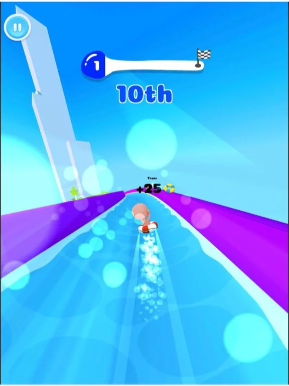 Изображение игры: Aquapark Fun Race: 3D slide