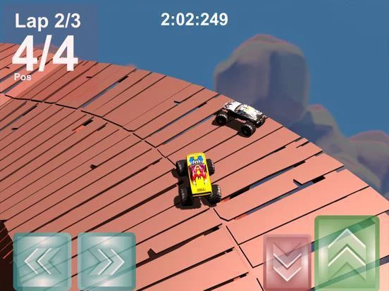 Изображение игры: Monster Truck Hill Dash Race
