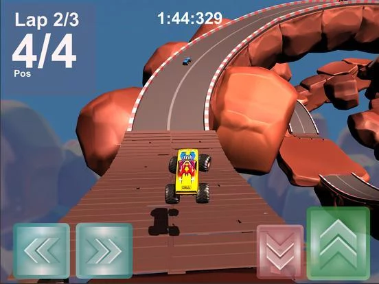 Изображение игры: Monster Truck Hill Dash Race