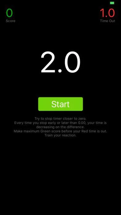 Изображение игры: TimeOut game - How fast is your reaction?