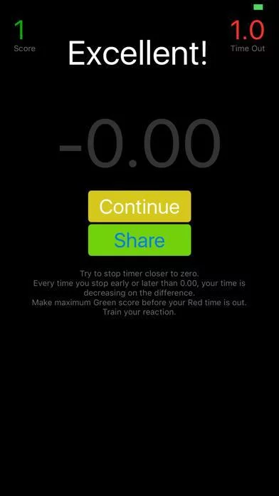Изображение игры: TimeOut game - How fast is your reaction?