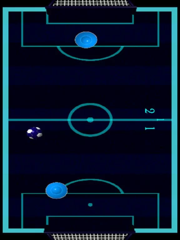 Изображение игры: Air Night Soccer Lite