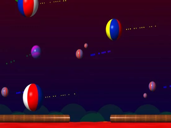 Изображение игры: Flying Bouncing Ball Free