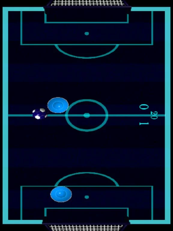 Изображение игры: Air Night Soccer Lite