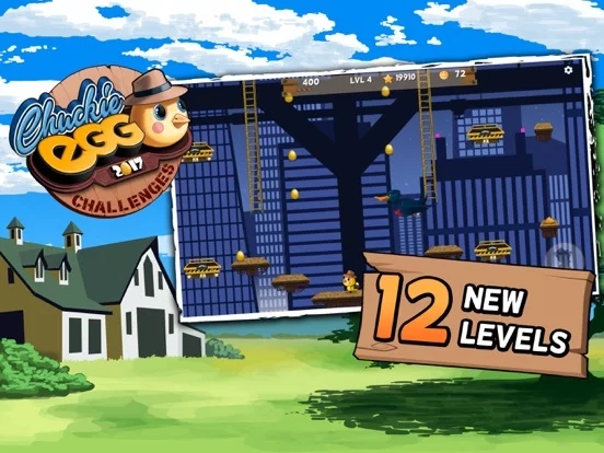 Изображение игры: Chuckie Egg Challenges