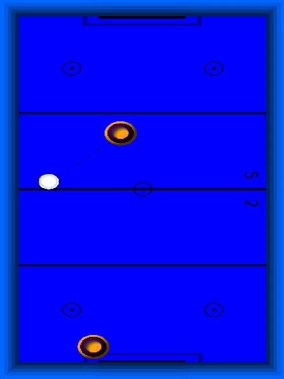 Изображение игры: Miniature Air Hockey Free