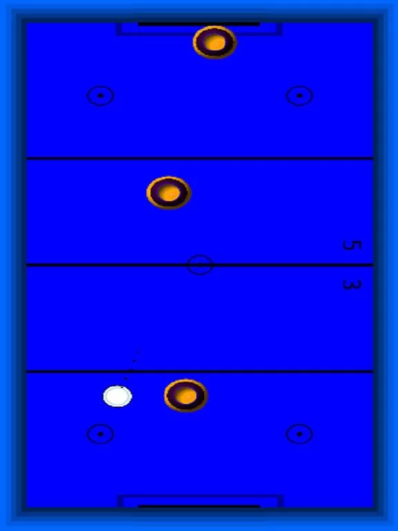 Изображение игры: Miniature Air Hockey Free