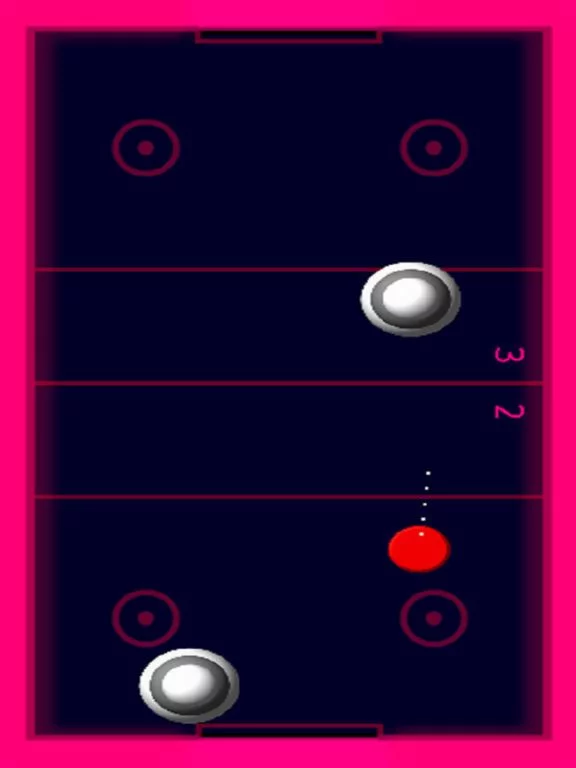 Изображение игры: Air Hockey Pink Free
