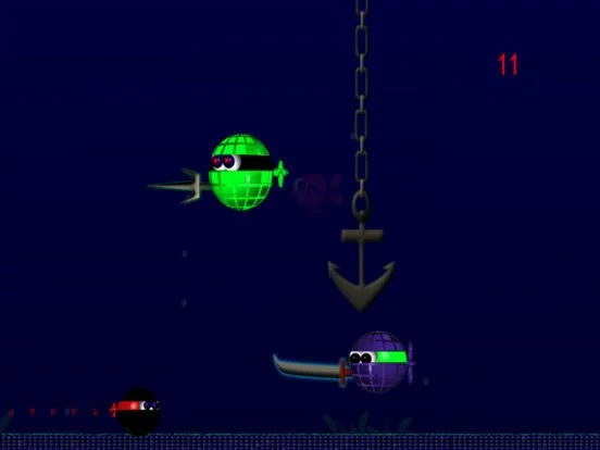 Изображение игры: Sub Ninja Free