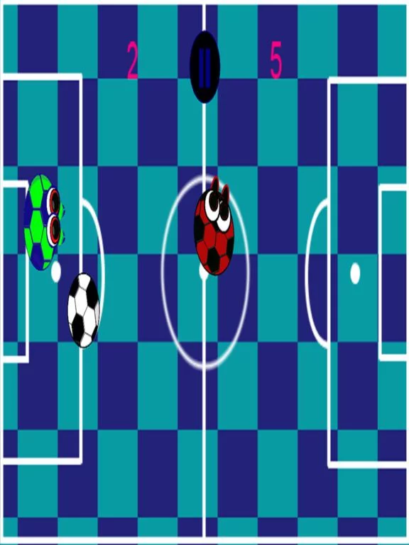 Изображение игры: Air Sockey Free