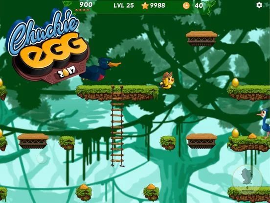 Изображение игры: Chuckie Egg 2017 HD