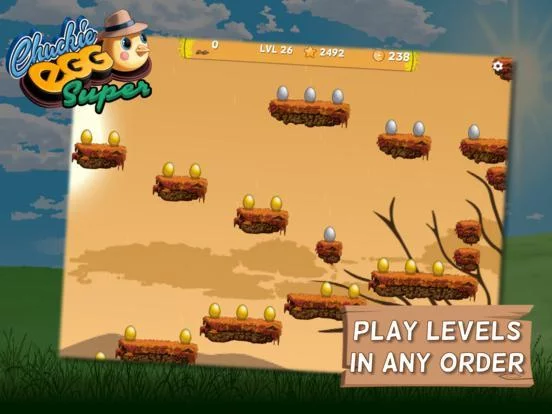 Изображение игры: Super Chuckie Egg