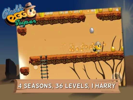 Изображение игры: Super Chuckie Egg