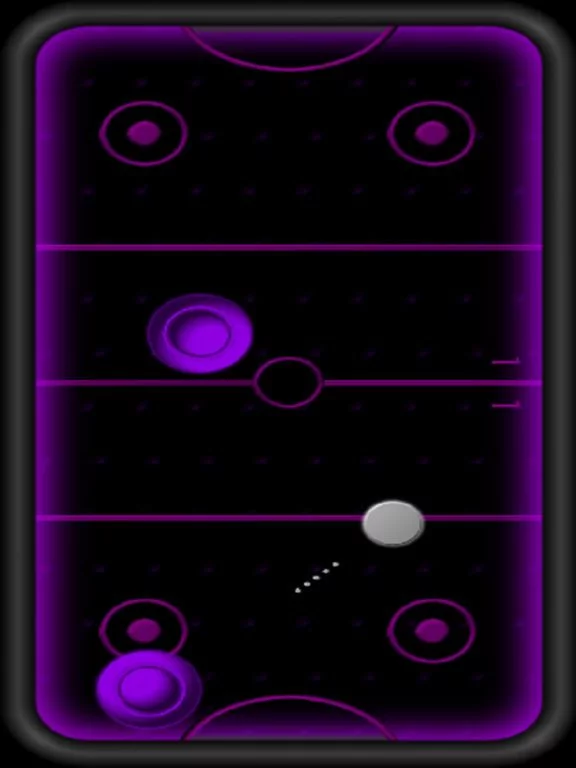 Изображение игры: Air Hockey Black Lite