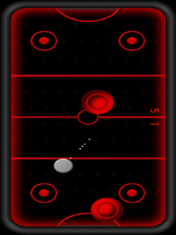 Изображение игры: Air Hockey Black Lite