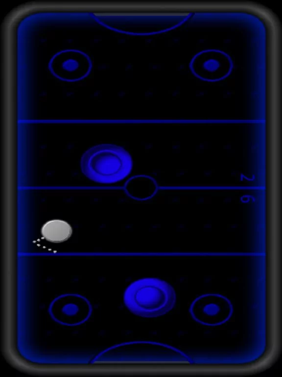 Изображение игры: Air Hockey Black Lite