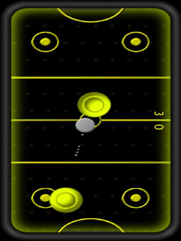 Изображение игры: Air Hockey Black Lite