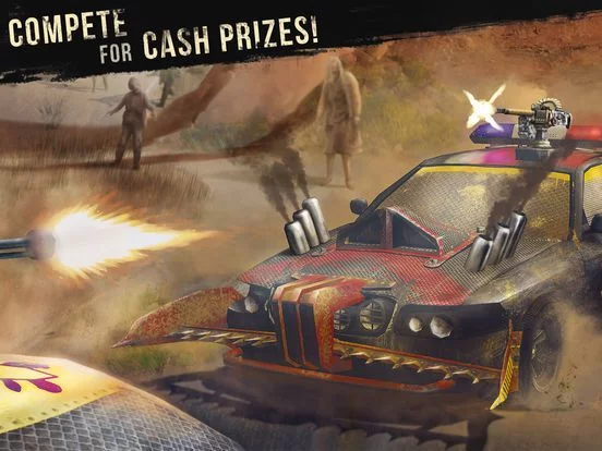 Изображение игры: Guns, Cars and Zombies! Turbo