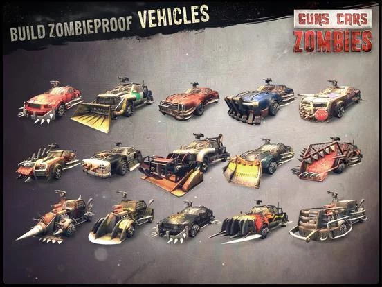 Изображение игры: Guns, Cars and Zombies!