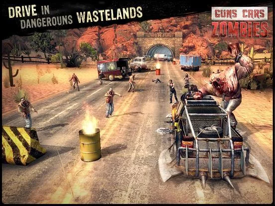 Изображение игры: Guns, Cars and Zombies!