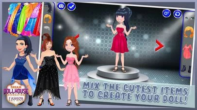 Изображение игры: Dream Doll House Design Games