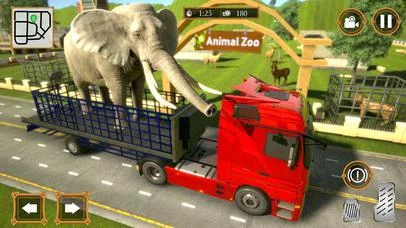 Изображение игры: Animal Delivery Truck Driver