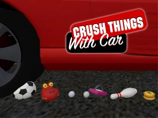 Изображение игры: Crush things with car - ASMR