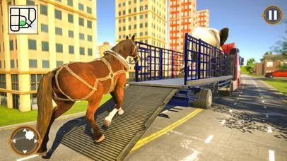 Изображение игры: Animal Delivery Truck Driver
