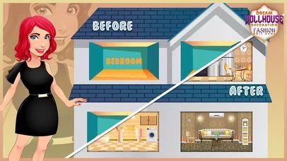 Изображение игры: Dream Doll House Design Games