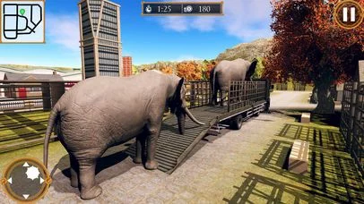 Изображение игры: Animal Delivery Truck Driver