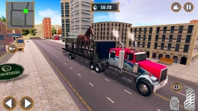 Изображение игры: Animal Delivery Truck Driver