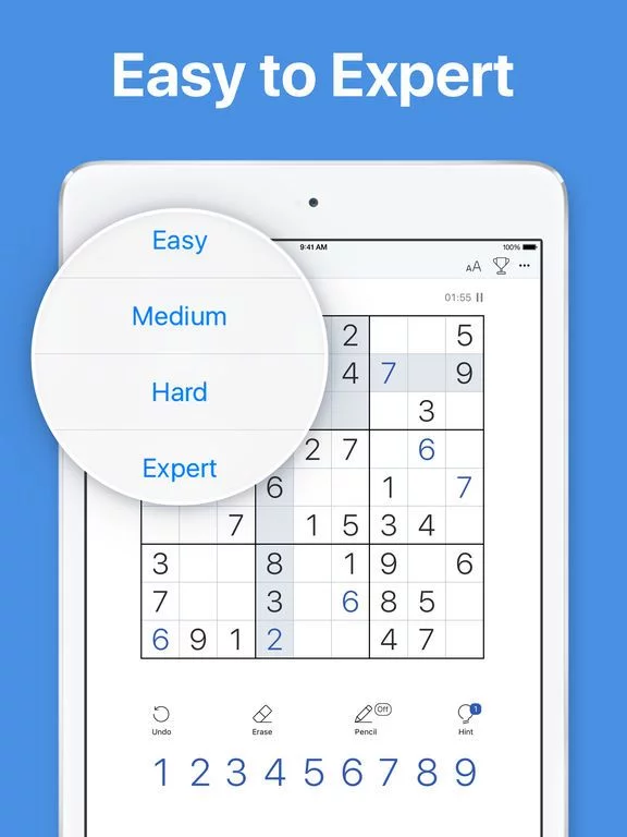 Изображение игры: Sudoku ‒ Classic Puzzle Game