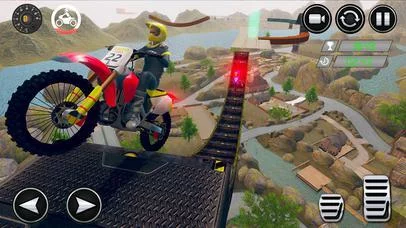 Изображение игры: Dirt Bike Stunt Race-r Game 3D