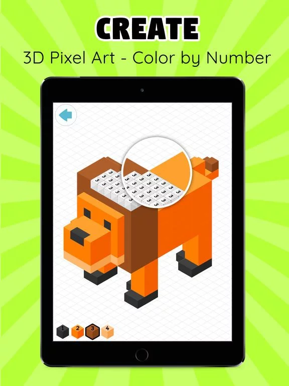 Изображение игры: Poly & Pixel Art Games: Creato