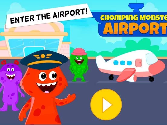 Изображение игры: My Monster Town: Airport Game