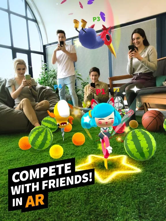 Изображение игры: Flippy Friends AR Multiplayer