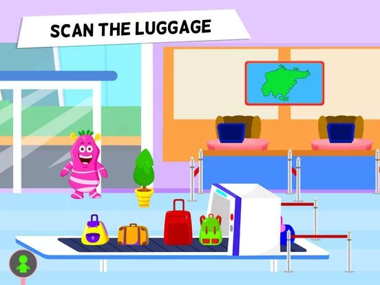 Изображение игры: My Monster Town: Airport Game