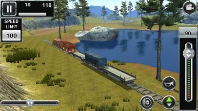Изображение игры: Amtrak Train Driving Simulator