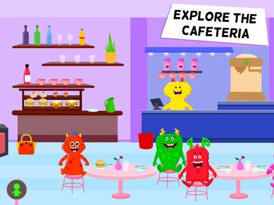 Изображение игры: My Monster Town: Airport Game