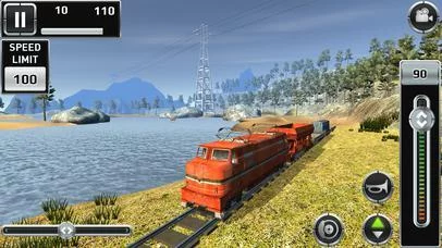 Изображение игры: Amtrak Train Driving Simulator