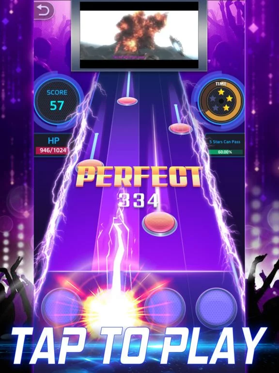 Изображение игры: Tap Tap Tiles-Pop Music