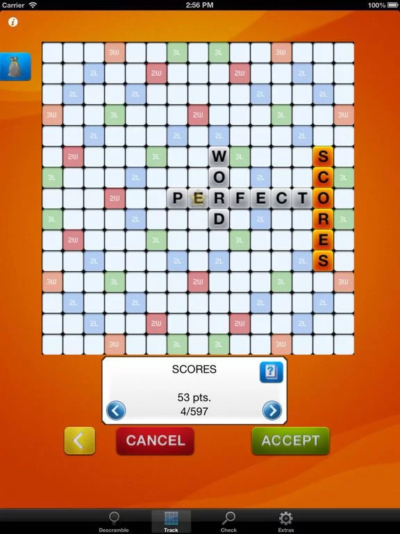 Изображение игры: Descrambler - Word game cheat