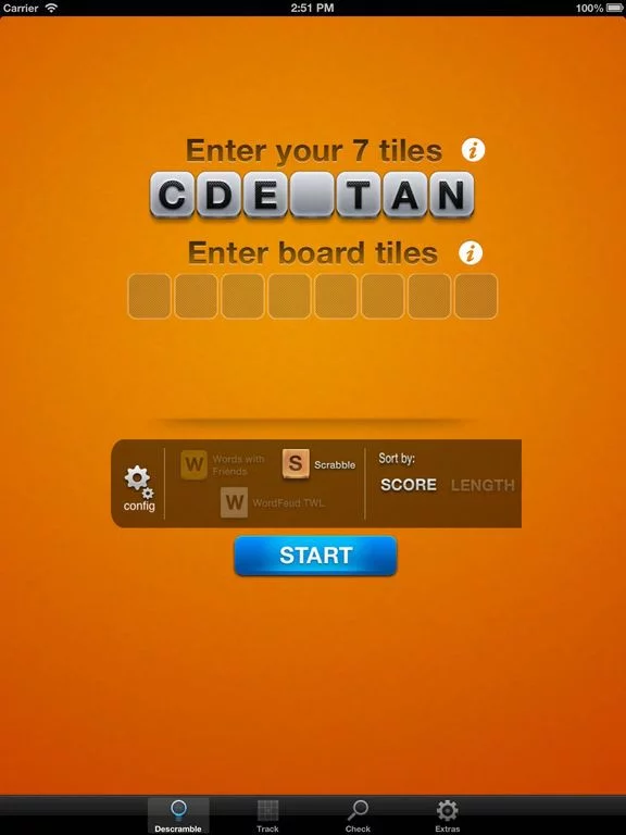 Изображение игры: Descrambler - Word game cheat