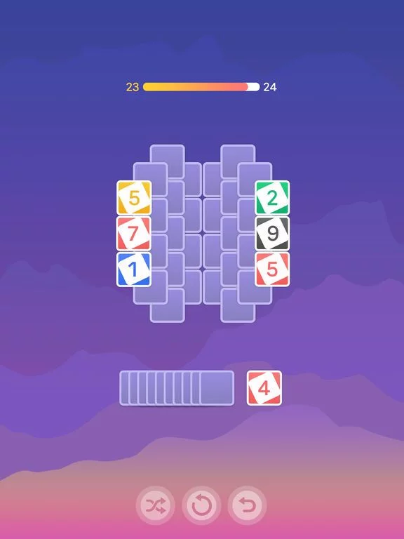 Изображение игры: Card Match Zen Uno Game