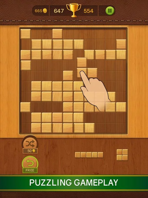 Изображение игры: Wood Block The Puzzle Game