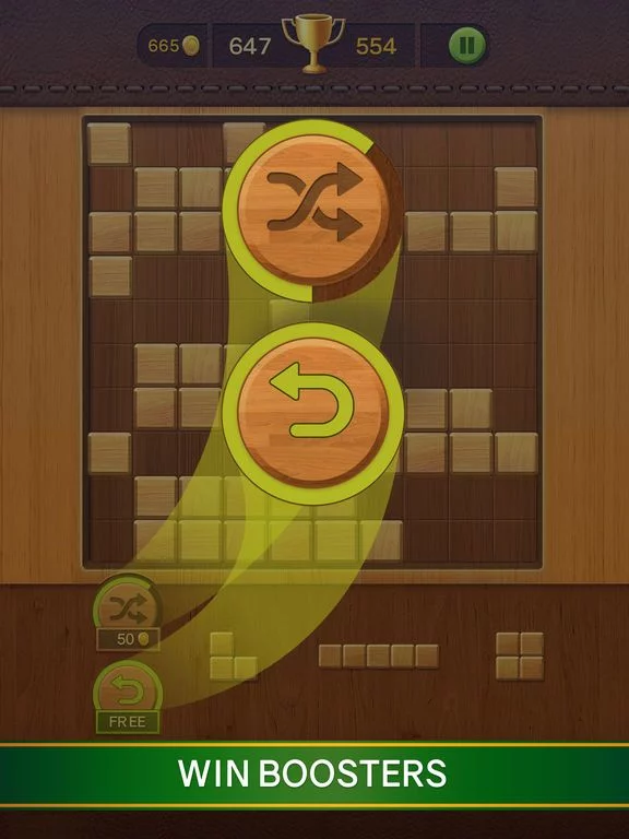 Изображение игры: Wood Block The Puzzle Game